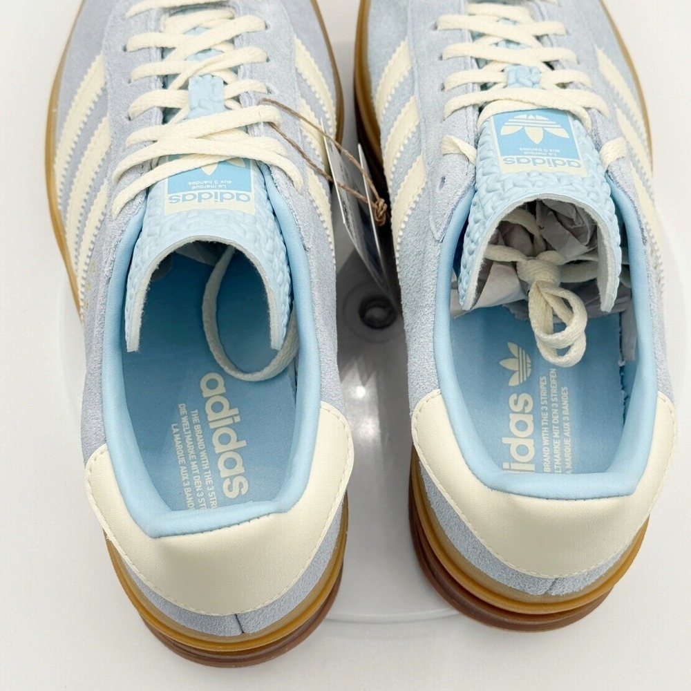 Adidas Gazelle Bold Clear Sky Cream W Size 7.5 Womens Platform Shoes JQ7776, NIB - Picture 7 of 9